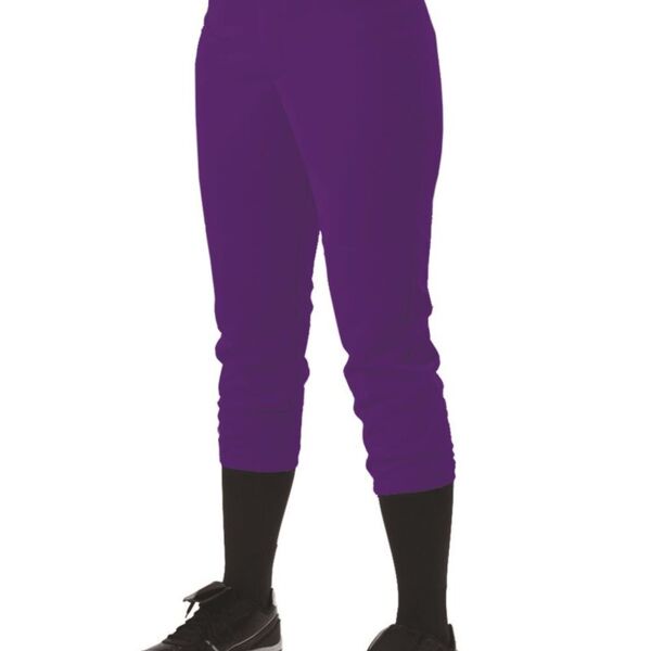 Girls' Fastpitch Softball Pants with Belt Loops Thumbnail